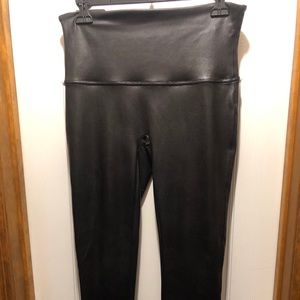 Spanx faux leather leggings